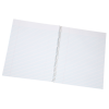 View Image 2 of 2 of Poly Cover Notebook - 10-7/8 x 8-3/16 -Wide Rule-Translucent