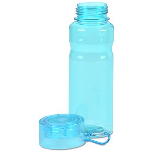 Additional Image 1 - a blue water bottle with a cap