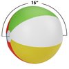 View Image 2 of 4 of 16" Beach Ball - Multicolor