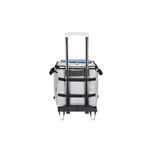 Additional Image 2 - a black and white luggage cart