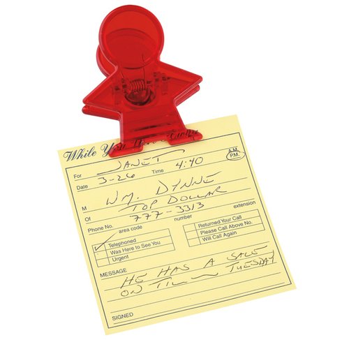 Additional Image 1 - a paper clip with a red figure
