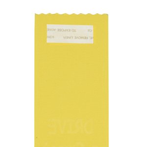 Additional Image 1 - a yellow rectangular object with white label