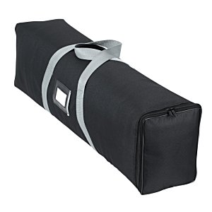 Additional Image 1 - a black bag with a grey ribbon