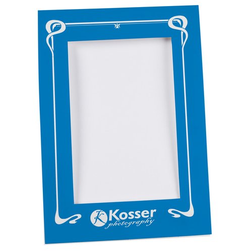 Additional Image 4 - a blue frame with a white border