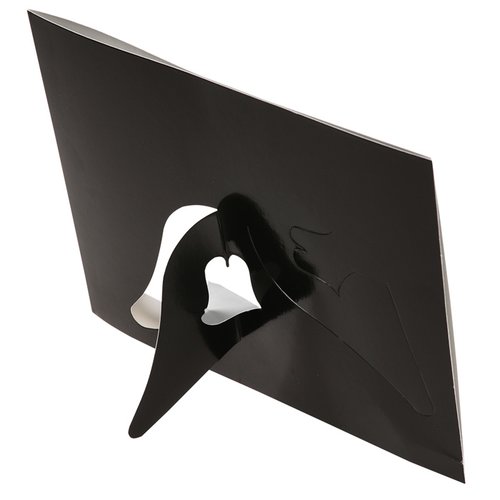 Additional Image 1 - a black square object with a clip