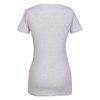 View Image 2 of 2 of Next Level Tri-Blend Crew T-Shirt - Ladies' - White