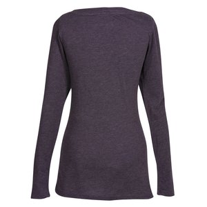 Additional Image 1 - a black long sleeved shirt