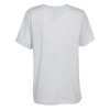 View Image 3 of 3 of Next Level Tri-Blend Crew T-Shirt - Youth - White - Embroidered