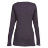 View Image 2 of 2 of Next Level Tri-Blend LS Scoop Tee - Ladies' - Embroidered