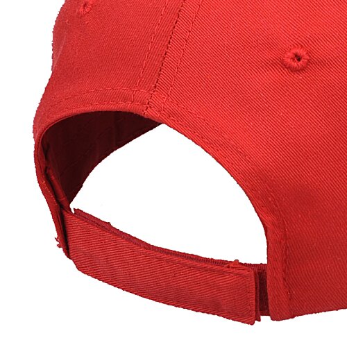 Additional Image 1 - a red hat with a hole