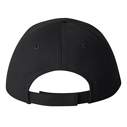 Additional Image 1 - a black hat with a white background
