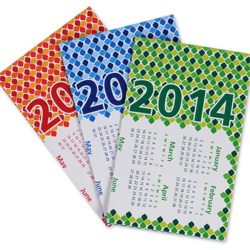 Additional Image 1 - a group of colorful calendars