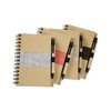 View Image 3 of 4 of Linen Accent Notebook Set