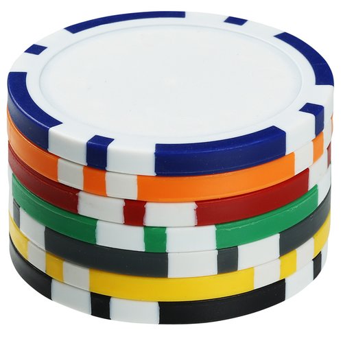 Additional Image 1 - a stack of colorful poker chips