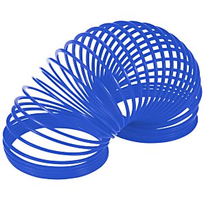 Additional Image 1 - a blue plastic spring toy