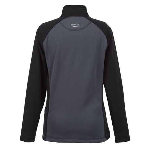 Additional Image 1 - a black and grey jacket