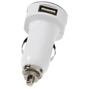 Additional Image 1 - a white car charger