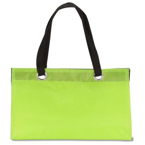 Additional Image 2 - a green bag with black handles