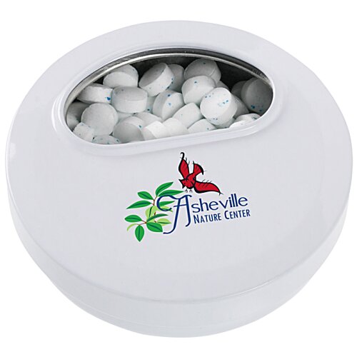Additional Image 1 - a white round container with white objects in it