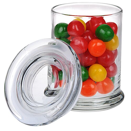 Additional Image 1 - a glass jar filled with colorful candies
