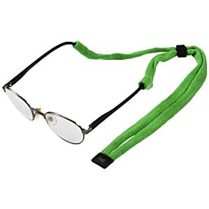 Additional Image 2 - a pair of glasses with a green strap