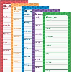 Additional Image 1 - a group of colorful rectangular papers