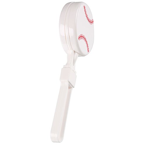 Additional Image 1 - a white toothbrush with red stitching
