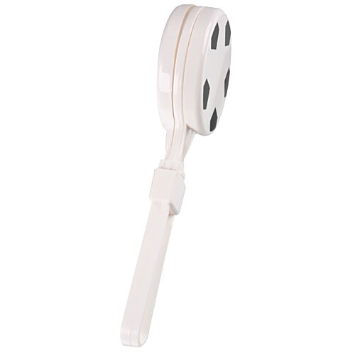 Additional Image 1 - a white toothbrush with a handle
