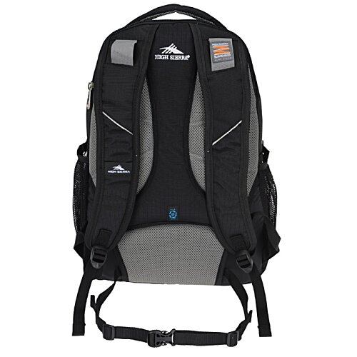 Additional Image 1 - a black backpack with straps