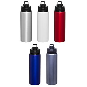 Additional Image 1 - a group of different colored water bottles