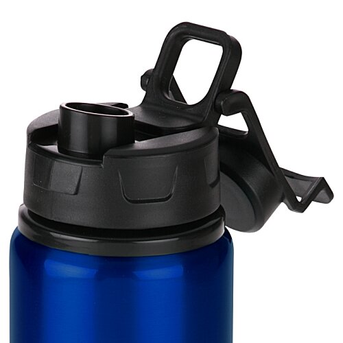 Additional Image 2 - a close up of a blue water bottle
