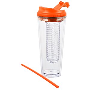 Additional Image 3 - a plastic cup with a straw