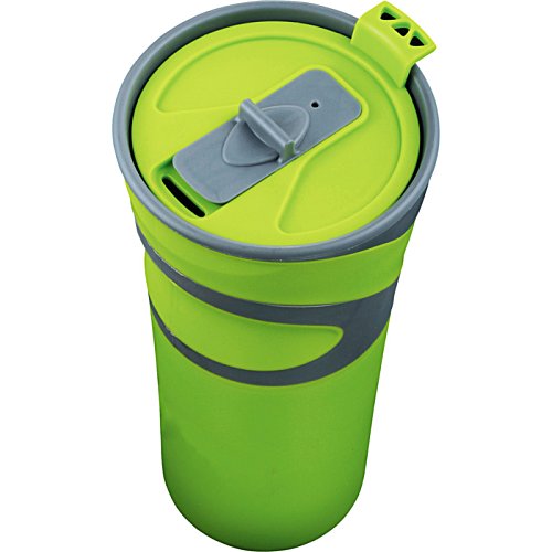 Additional Image 1 - a green and grey water bottle