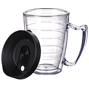 Additional Image 2 - a clear glass with a handle