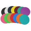 a group of round colorful circles