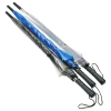 Additional Thumbnail Image 3 - a blue umbrella with a blue handle