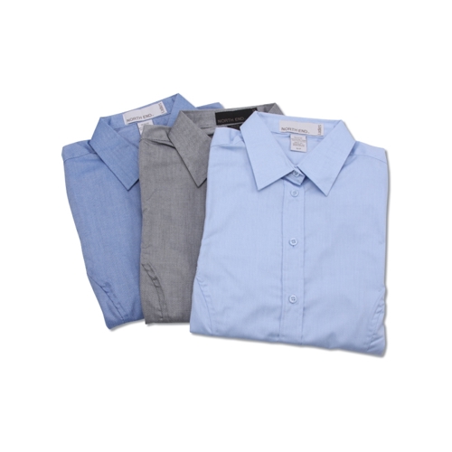 Additional Image 1 - a stack of folded shirts