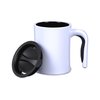 Additional Thumbnail Image 1 - a white mug with a black handle
