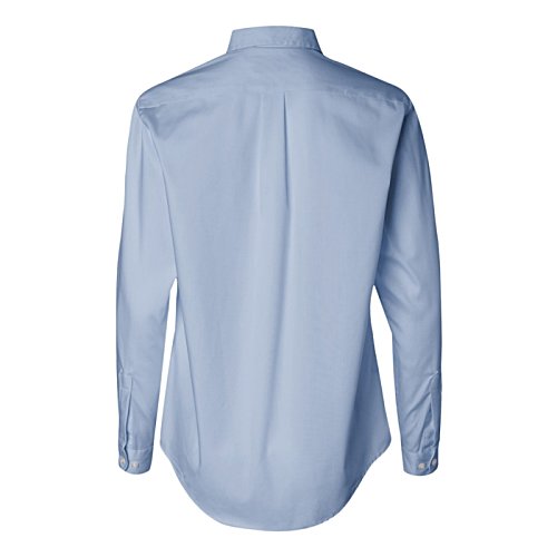 Additional Image 1 - a back of a blue shirt