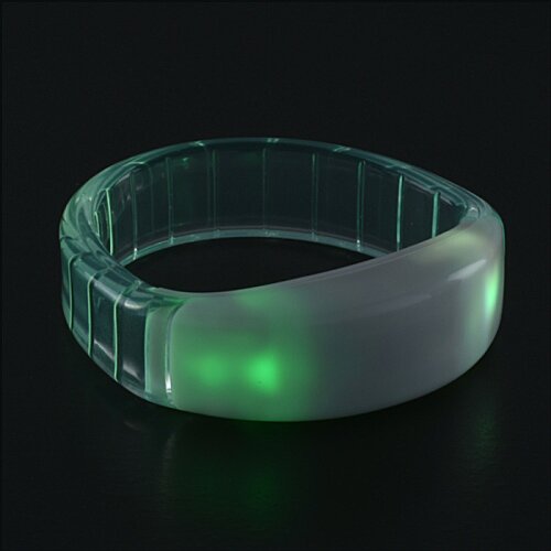 Additional Image 4 - a white bracelet on a black surface
