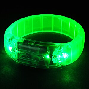 Additional Image 2 - a green bracelet with lights