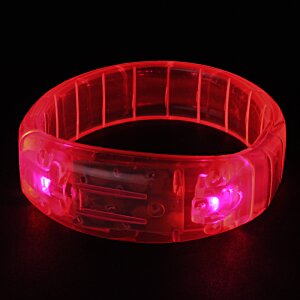Additional Image 4 - a red bracelet with lights