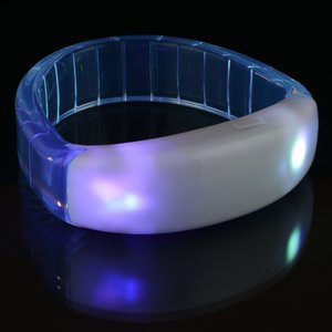 Additional Image 3 - a white bracelet on a black surface
