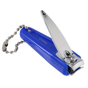 Additional Image 1 - a blue and silver nail clipper