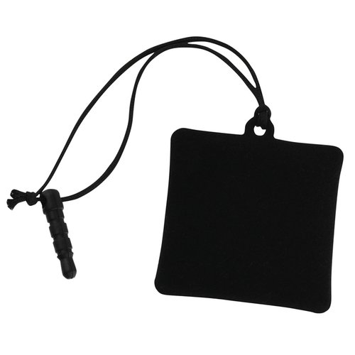 Additional Image 1 - a black square with a black strap