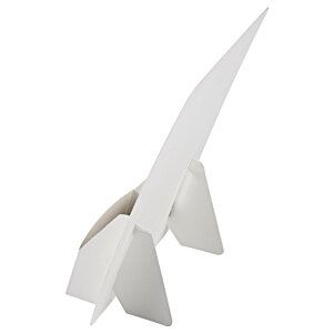 Additional Image 1 - a white paper airplane