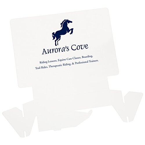 Additional Image 2 - a white square with blue and black logo