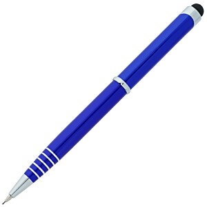 Additional Image 2 - a blue pen with a white cap
