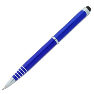 Additional Image 2 - a blue pen with a white cap