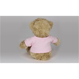 Additional Image 1 - a small teddy bear wearing a pink shirt